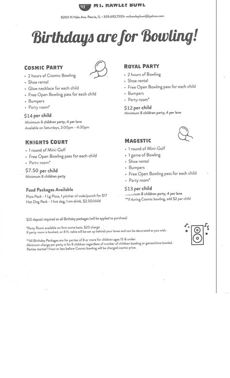 Mt Hawley Bowling Alley