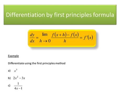 Image result for Differentiation From First Principles Hard