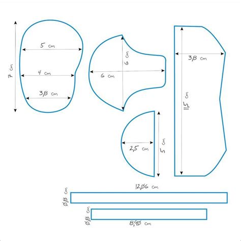 Doll Shoe Patterns | Felt Baby Shoes | Baby Sewing Patterns