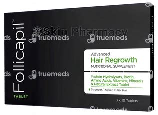 Follicapil Advance Hair Regrowth Tablet 30 - Uses, Side Effects, Dosage ...