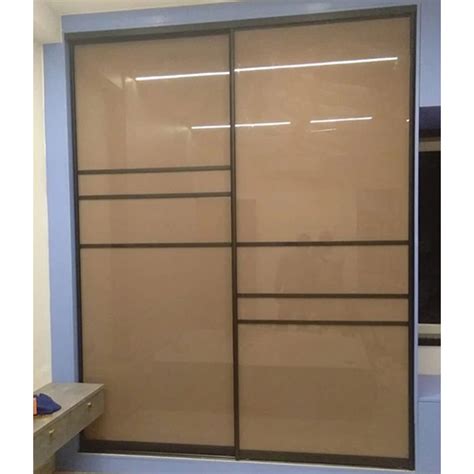 Brown Wardrobe Sliding Door, Customized Sizes at Attractive Prices ...