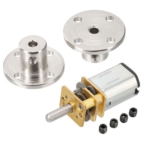 Buy MECCANIXITY Rigid Flange Coupling 2pcs 3 x 10 x 12mm Motor Guide ...