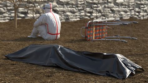 Covered Dead Bodies Collection 3D Model $59 - .3ds .blend .max .fbx ...