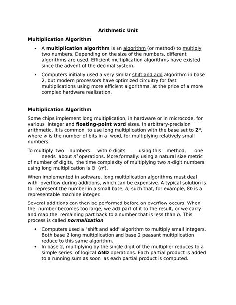 Image result for Multiplication Algorithm