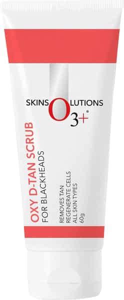 Buy O3+ OXY D-TAN SCRUB FOR BLACKHEADS 60G Online & Get Upto 60% OFF at ...