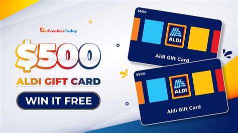Free $500 ALDI Gift Card | GetFreebiesToday.com by Get Freebies Today ...