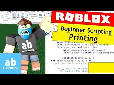 Image result for Roblox Print Script