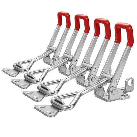 HASTHIP® 4Pcs Metal Toggle Latch Clamp 1320Lbs Heavy Duty Adjustable T ...