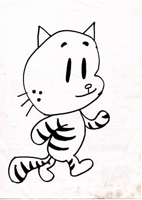 Petey From Dog Man Coloring Page