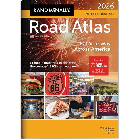 Rand McNally 2026 Road Atlas: United States, Canada, Mexico (Rand ...