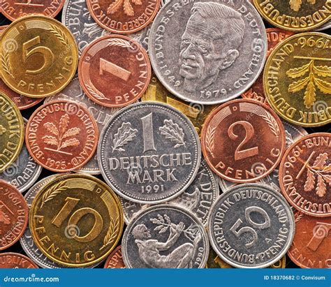 German Deutsche Mark Currency Stock Photo - Image of colors, pristine: 18370682