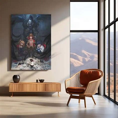 Anime Metal Poster | Death Note – Ryuk the Shinigami Metal Poster | Da ...