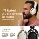 GOBOULT Soniq 70Hrs Battery, 40mm Drivers, ENC Mic, Foldable Design ...