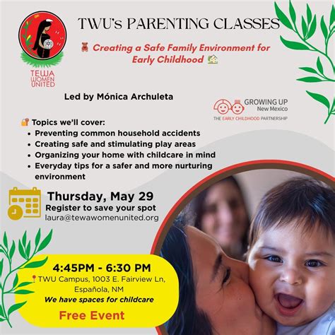 May Parenting Class: Creating a Safe Environment for Early Childhood ...