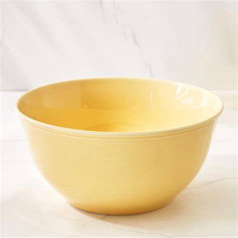 Buy Colour Refresh Rhythm Porcelain Striped Serving Bowl - 800ml from ...
