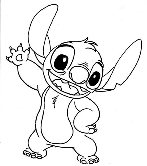 Disney Coloring Sheets Stitch