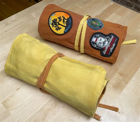 Waxed Canvas Tool Roll