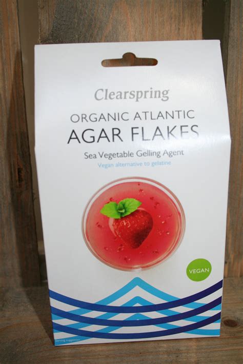 CLEARSPRING Organic Atlantic Agar Flakes Vegan Gelling Agent (30g ...