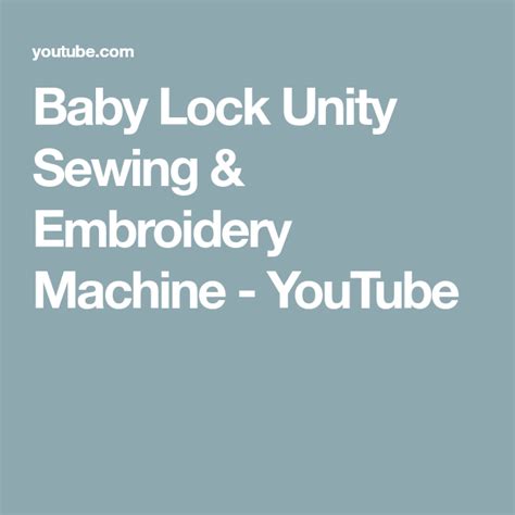 Image result for Baby Lock Unity Embroidery Machine
