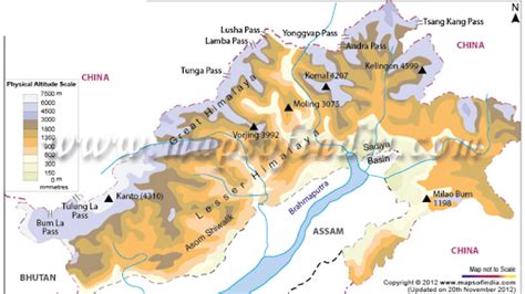 Arunachal Himalayas - Geography Notes