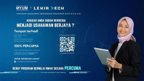 PUPUK (Program Usahawan Pemodenan Usahawan Kota) , MMU Cyberjaya, 28 ...