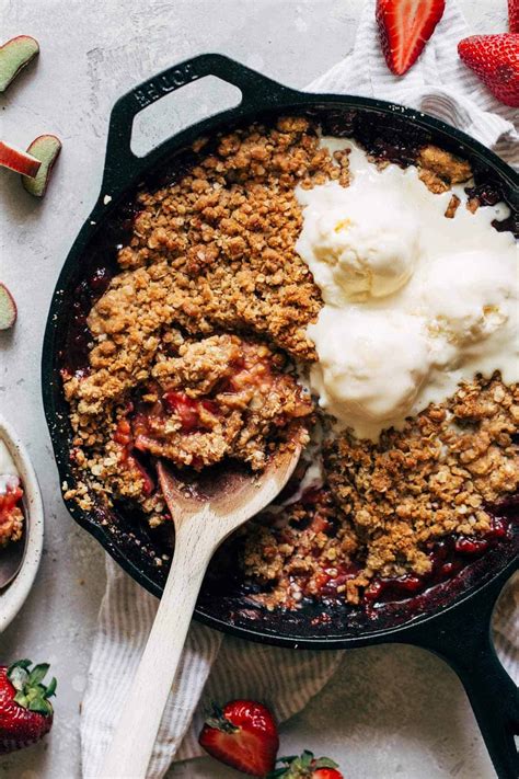 Strawberry Rhubarb Crisp Recipes - MexFoody