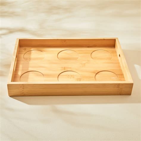 Buy Showstopper Hatsu Set of 6 Porcelain Dessert Bowls with Tray ...