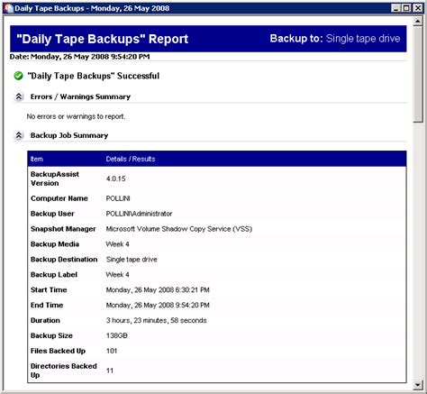 Image result for Backup Reporting Software