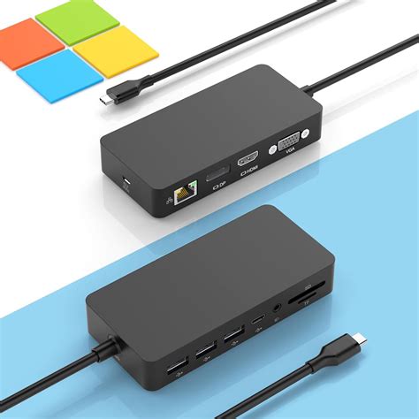 Rocketek Microsoft USB C Surface Dock Triple Displays, 12 in India | Ubuy