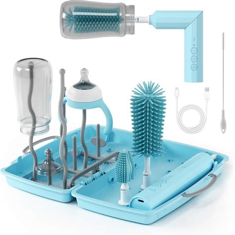 Amazon.com: Yasew Electric Baby Bottle Brush Cleaner - Baby Bottle ...