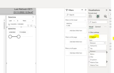 Radar Chart and stacked columns chart filtered by ... - Microsoft ...