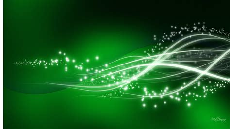 Green Shooting Star Shine wallpaper | other | Wallpaper Better
