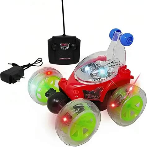 Stunt Car Double-side roll with 360 Degrees Rechargeable remote control ...