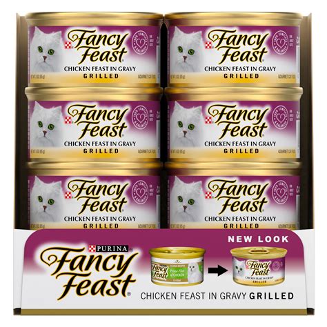 Fancy Feast Wet Cat Food Grilled Chicken Feast | PetO