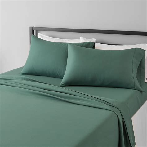 Amazon.com: Full Size 4 Piece Sheet Set - Comfy Breathable & Cooling ...
