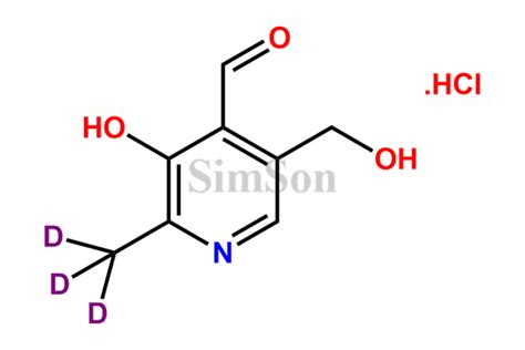 Pyridoxal D3 Hydrochloride | CAS No- 1173023-49-8 | Simson Pharma Limited