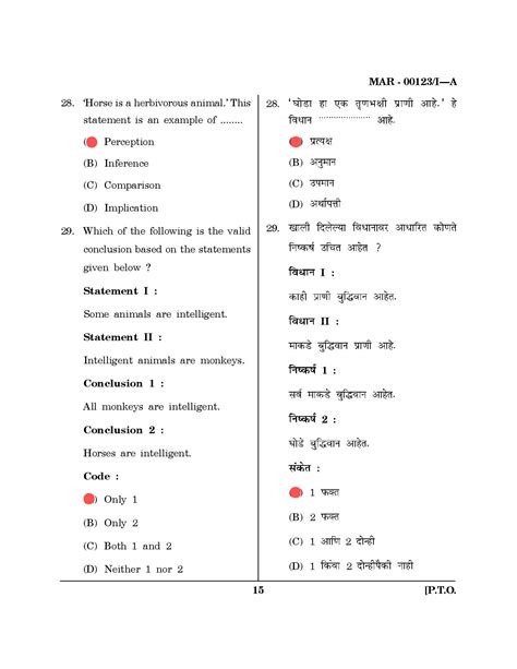 2023 MH SET Paper 1