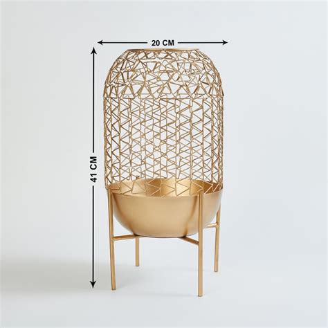 Buy Fiesta Metal Wired Decorative Cage Bowl from Home Centre at just ...