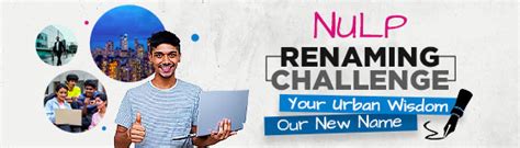 NULP Renaming Challenge-Your Urban Wisdom, Our New Name | MyGov.in