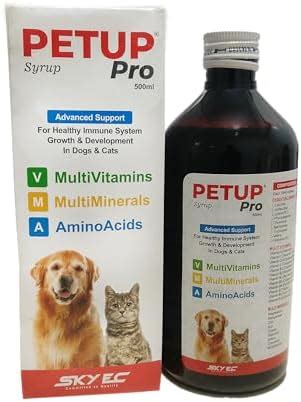 PetUp Pro Daily Syrup for Dogs & Cats – 500 ml Multivitamin & Mineral ...