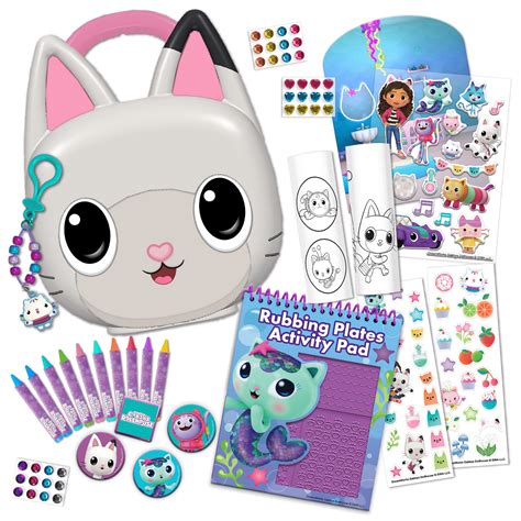 Buy Dreamworks Gabbys Dollhouse Gabby Create and Carry Creativity Art ...