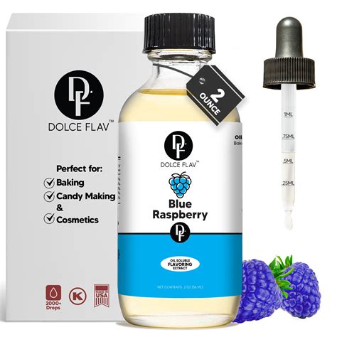 Oil Soluble Blue Raspberry Flavoring | Burst of Taste | Dolce Foglia ...