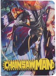 OFFO Chainsaw Man Denji Anime A5 Notebook Ruled 160 Pages Price in ...