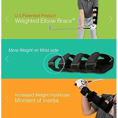 Weighted Elbow Brace - Shoulder Turn & Straight Arm India | Ubuy