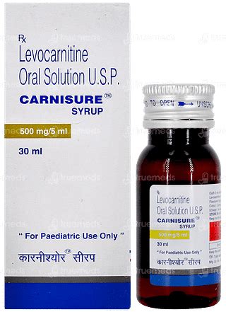 Carnisure 500 MG Syrup 30 ML | Order Carnisure 500 MG Syrup 30 ML ...