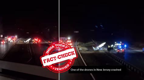 Fact Check: NOT a drone in New Jersey! This video shows a plane crash ...