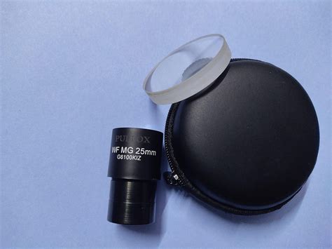 Pullox 75mm Optical Glass Focal Length 700mm Doublet Convex Lens for ...