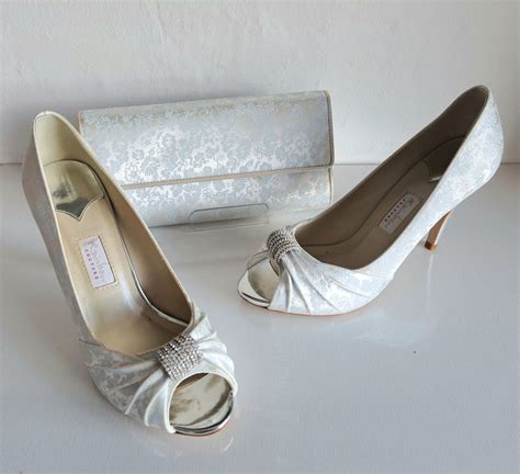 Bridal Shoes - Special occasions shoes matching bag mother bride