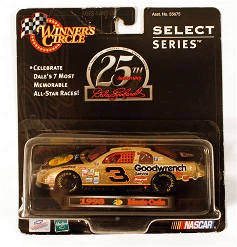 Winner's Circle Select Series 25th Anniversary Dale Earnhardt #3 1998 ...