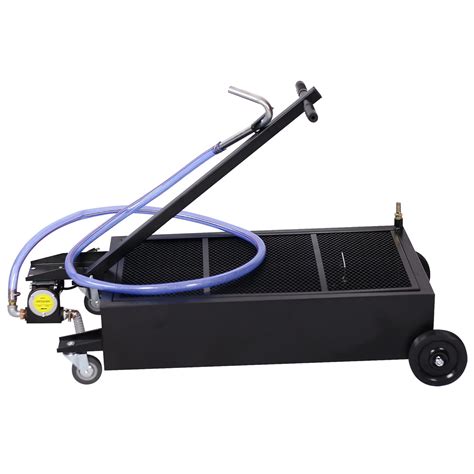 Buy HomVent 20-Gallon Oil Drain Pan with Electric Pump, Portable Low ...
